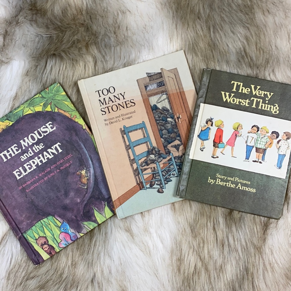 3 Vintage Hard Cover Books
